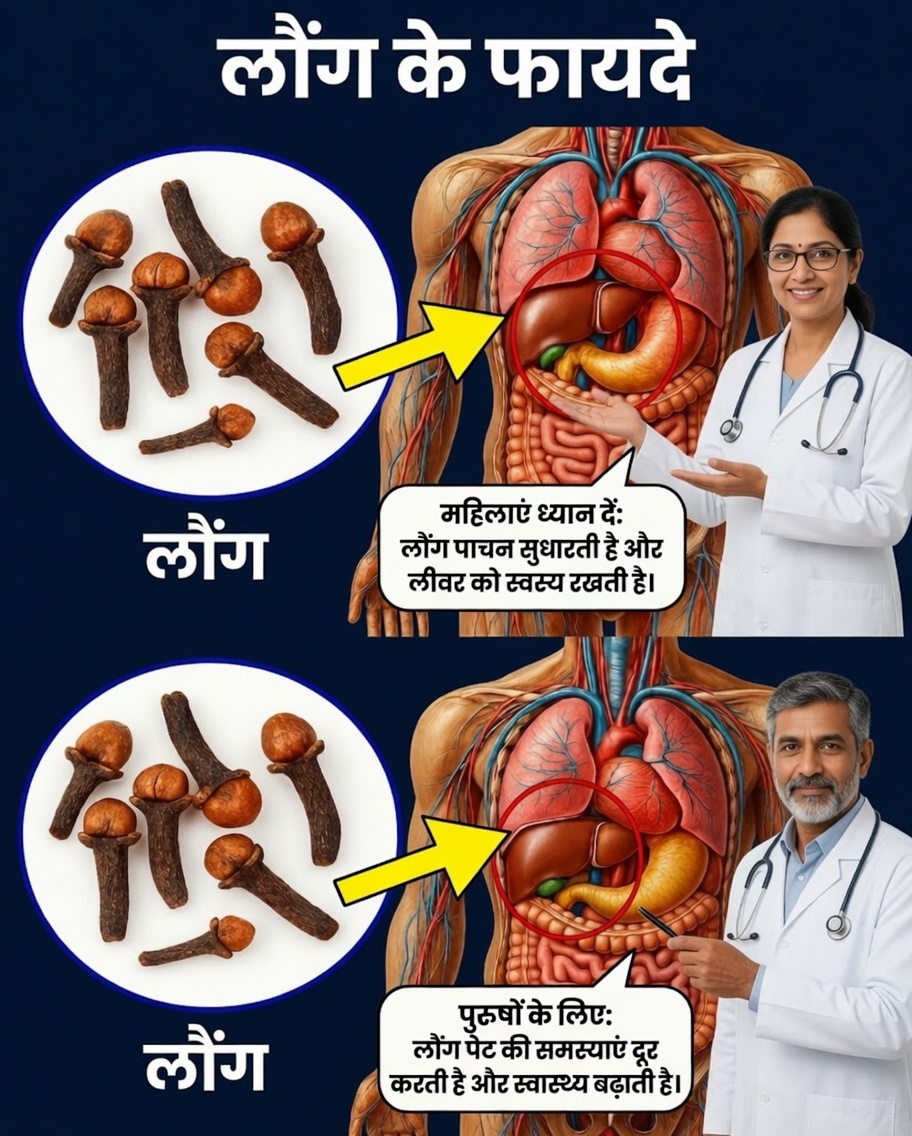 50 के बाद अपनी सेहत बदलें—दिन में सिर्फ 2 लौंग के साथ