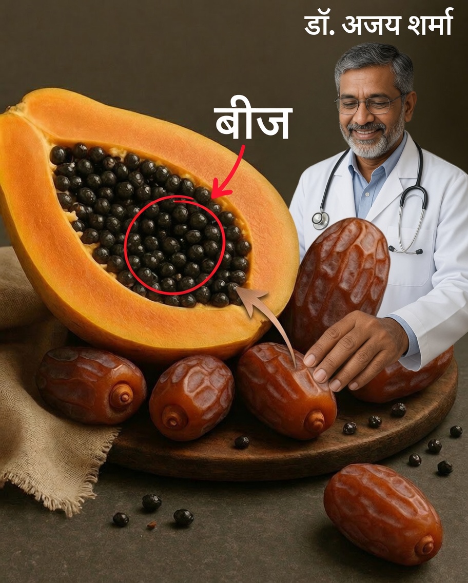 एक प्राचीन चिकित्सक का रहस्य: कैसे खजूर और पपीता आपके स्वास्थ्य के 10 पहलुओं को बहाल कर सकते हैं