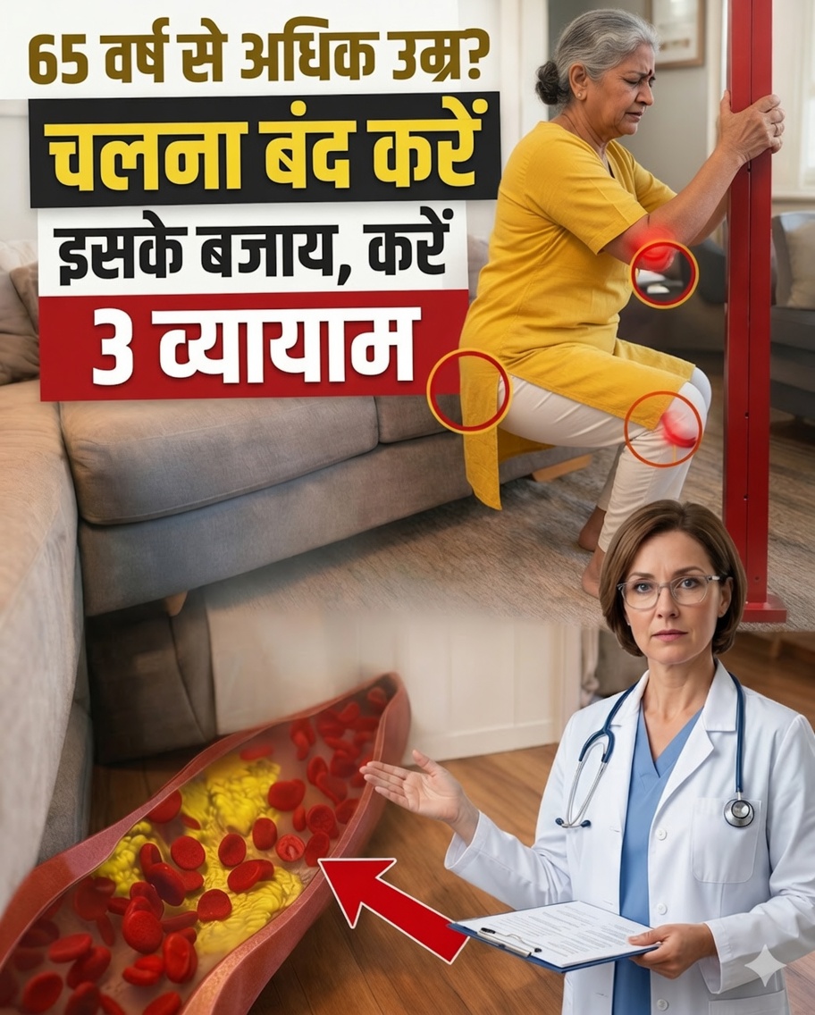शीर्षक: 60 से ऊपर? ताकत और संतुलन के लिए ये 3 व्यायाम चलने से बेहतर हैं