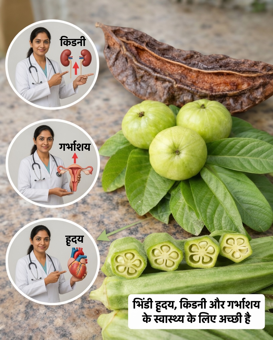 भिंडी की चाय अमरूद की पत्तियों के साथ: मूत्र स्वास्थ्य और शरीर के संतुलन को सहारा देने के लिए एक पारंपरिक संयोजन