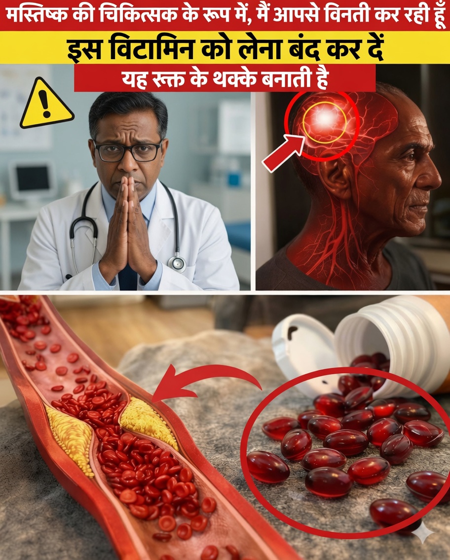 शीर्षक: एक न्यूरोलॉजिस्ट के रूप में, मैं चौंक गया: यह विटामिन रातोंरात स्ट्रोक के जोखिम को बढ़ा सकता है