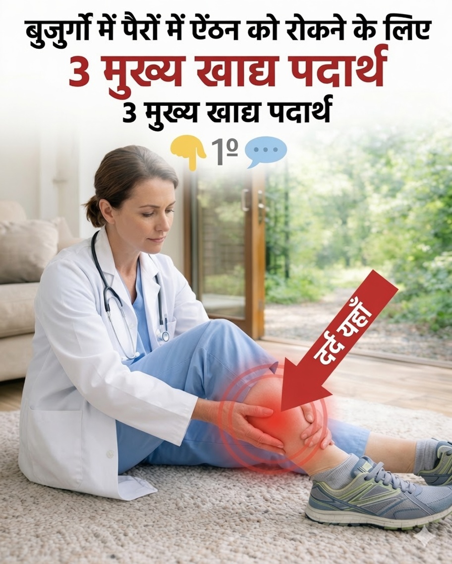 शीर्ष 3 खाद्य पदार्थ जो बुज़ुर्गों में पैरों की ऐंठन को रोकने में मदद करें: अपने पैरों को प्राकृतिक रूप से मजबूत करें