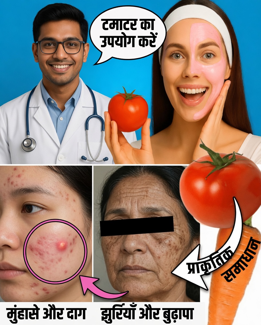 गाजर और टमाटर: 70 के बाद 10 साल युवा दिखने का सरल प्राकृतिक रहस्य