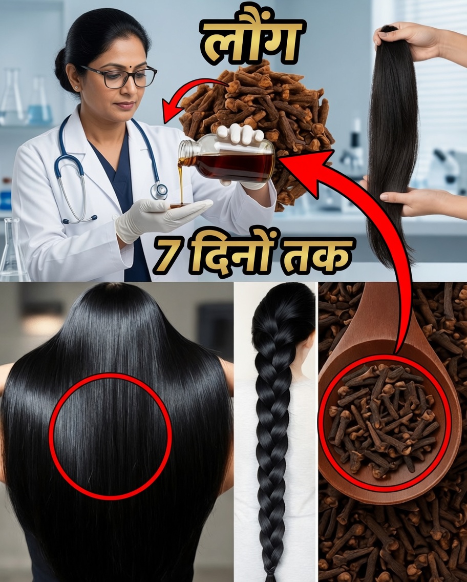 बालों पर लौंग का पानी 7 दिनों तक इस्तेमाल करने पर: बढ़त के चौंकाने वाले परिणाम