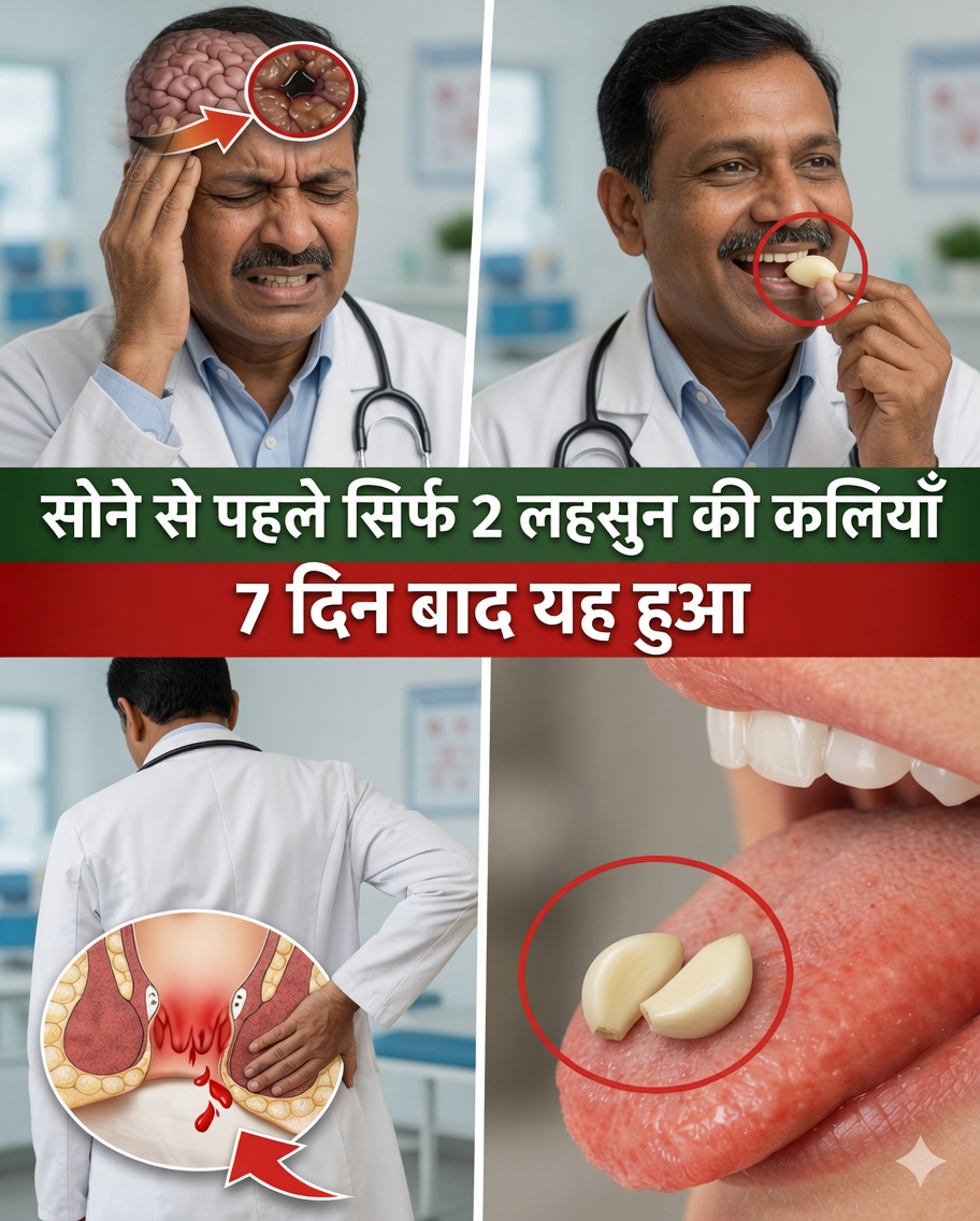 अगर आप 7 दिनों तक रोज़ 2 लहसुन की कलियाँ खाएँ तो क्या होता है? विज्ञान द्वारा समर्थित चौंकाने वाला सच