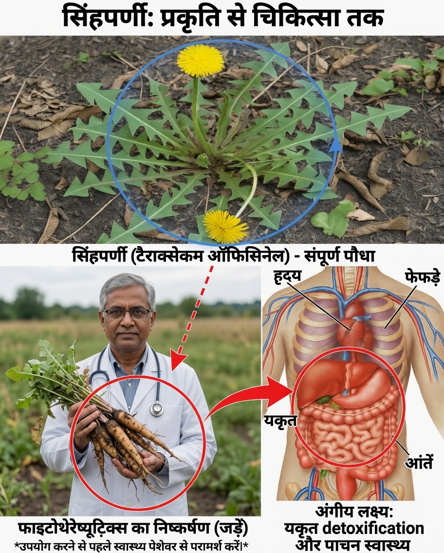 सिंहपर्णी की जड़: “सामान्य खरपतवार” से प्रकृति के छिपे उपचारात्मक ख़ज़ाने तक