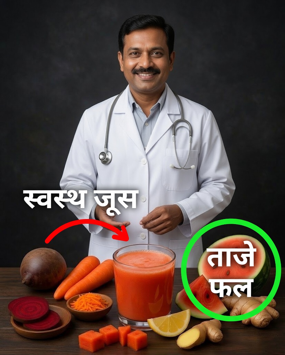 तरबूज, गाजर, चुकंदर और अदरक का जूस: शरीर को तरोताजा करने वाला प्राकृतिक डिटॉक्स पेय