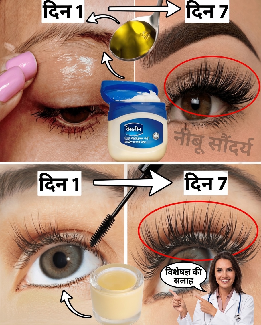 आप यकीन नहीं करेंगे! इस प्राकृतिक सीरम से सिर्फ 3 दिनों में घनी भौंहें और लंबी पलकें