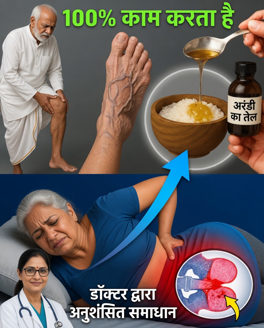 पुराने डॉक्टरों का रहस्य: शहद पर अरंडी के तेल की सिर्फ 2 बूंदें 50 के बाद महिलाओं की सेहत को बदल सकती हैं