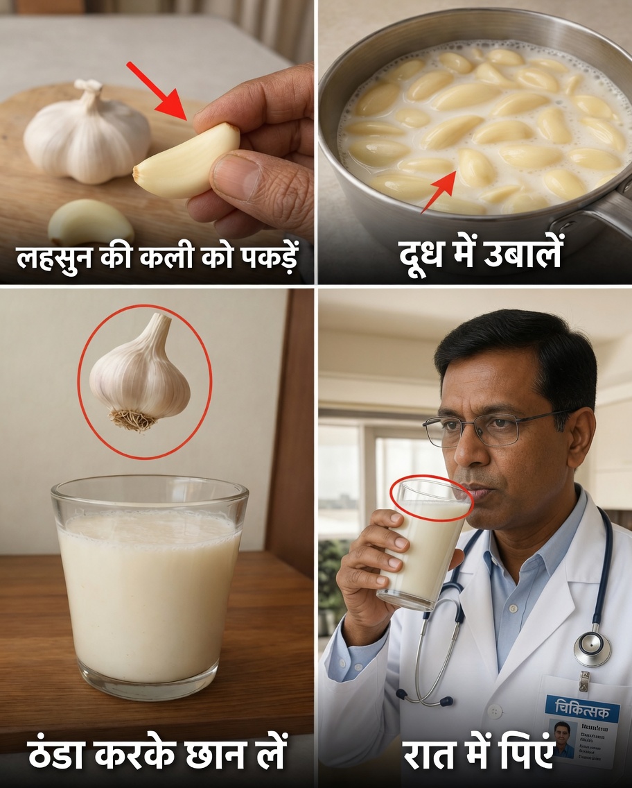 दूध में उबला हुआ लहसुन: आपको यह प्राकृतिक पेय पीना क्यों शुरू करना चाहिए
