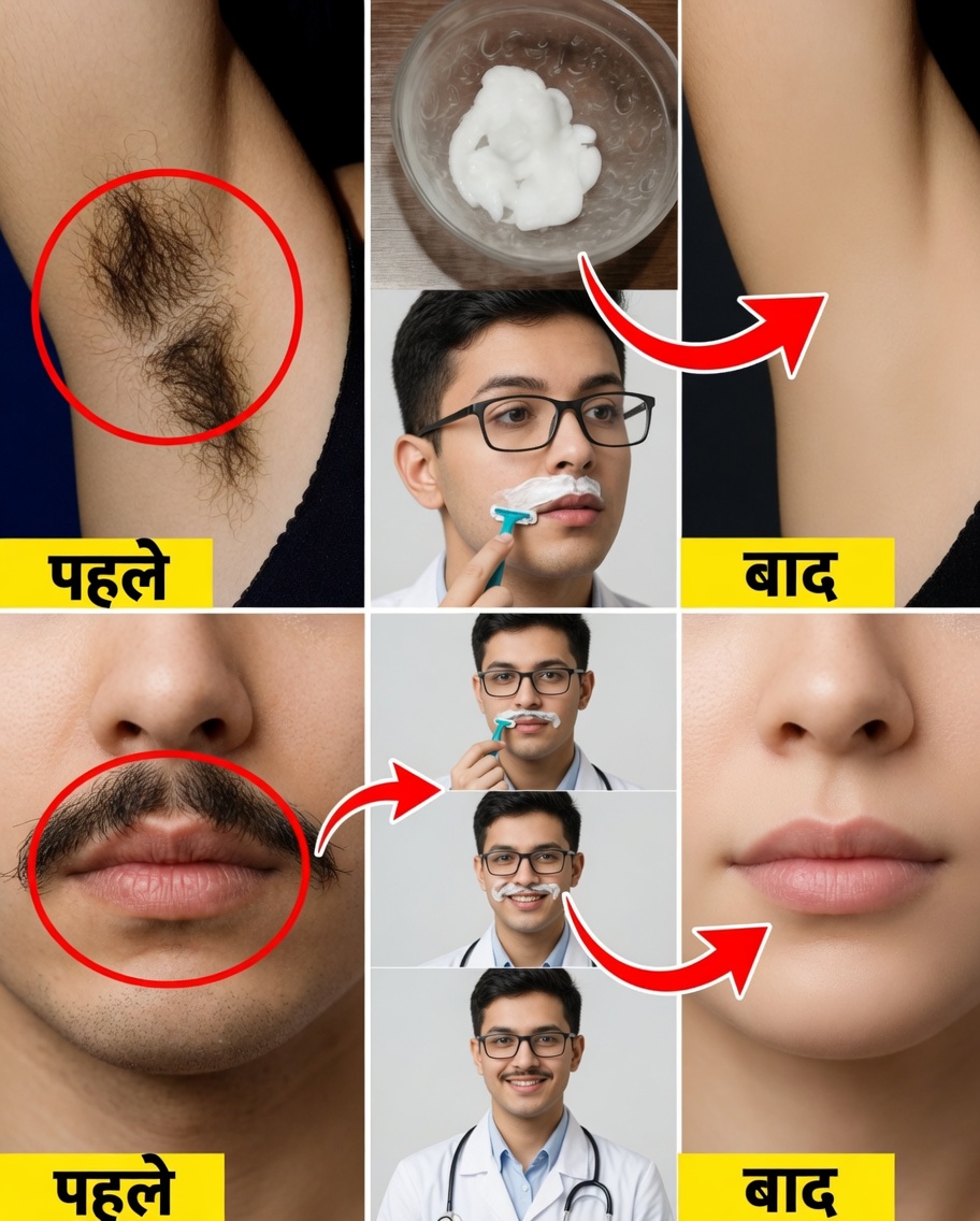 ज़ायकेदार प्राकृतिक उपाय: नींबू और टूथपेस्ट से अनचाहे बाल कम करें