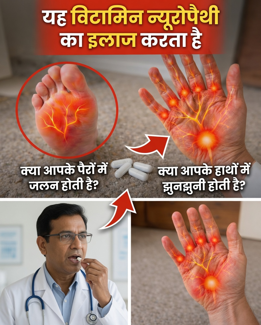 विटामिन नंबर 1 जो आपकी ज़िंदगी बदल सकता है यदि आप नसों की समस्याओं से पीड़ित हैं