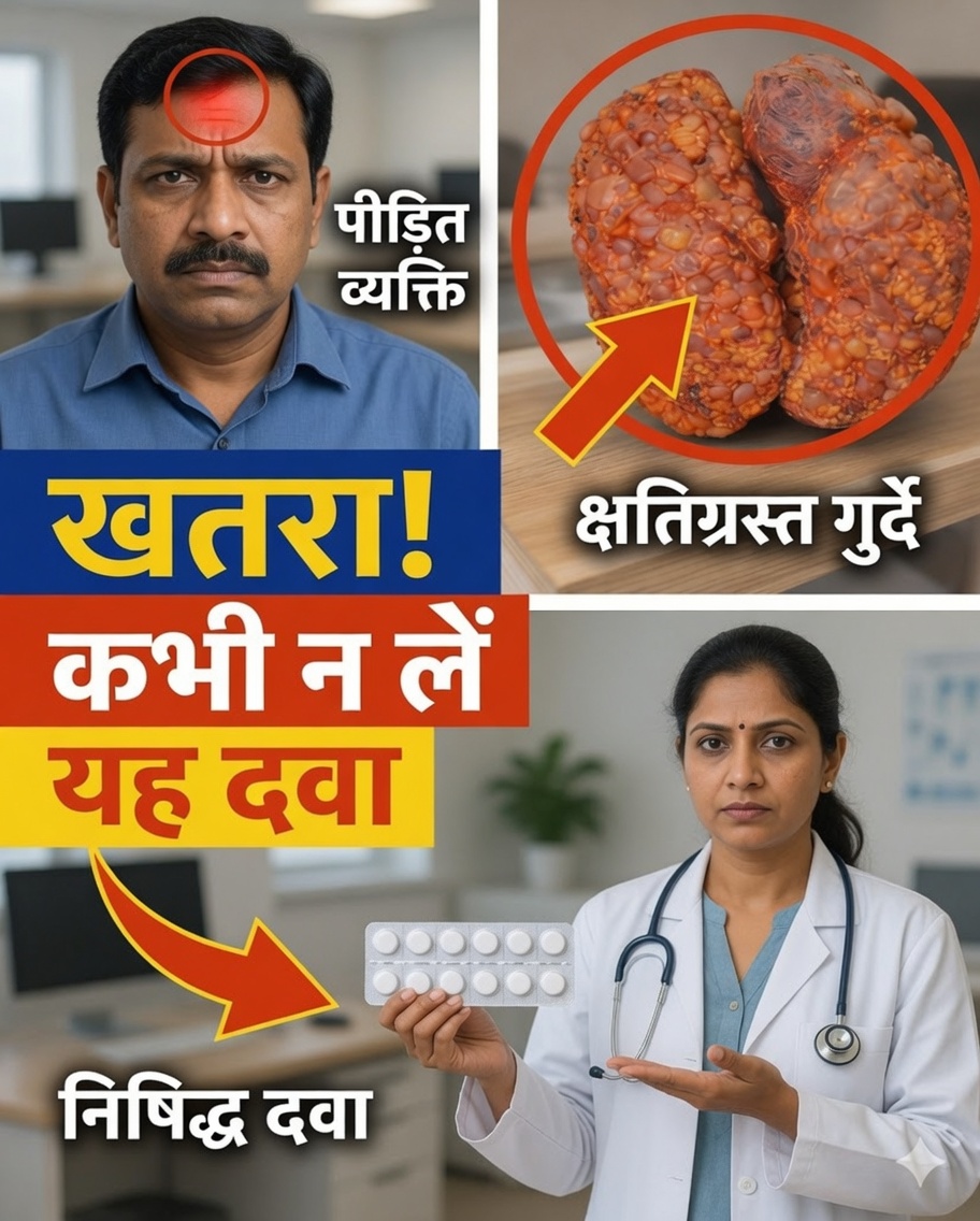 शीर्षक: 5 दवाइयाँ जिनका इस्तेमाल कई डॉक्टर करने से बचते हैं — लेकिन करोड़ों लोग रोज़ इन्हें जोखिम जाने बिना लेते हैं