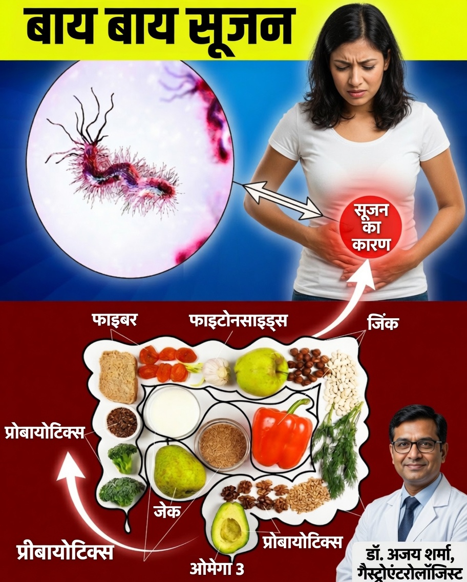 7 सुपरफूड्स जो आपकी आंतों की सेहत को बदल सकते हैं और पाचन में प्राकृतिक रूप से सुधार कर सकते हैं