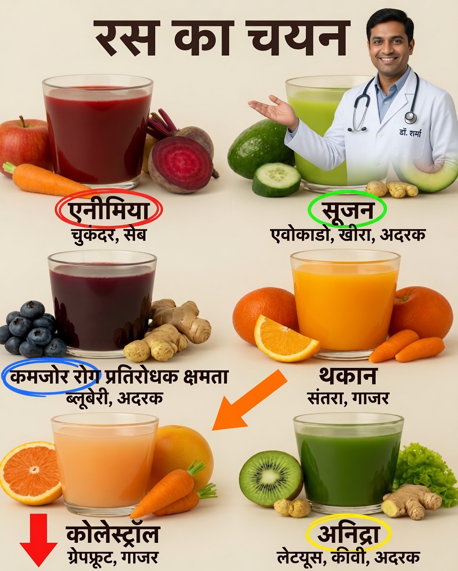 रोज़मर्रा की सेहत को प्राकृतिक रूप से सहारा देने वाले 15 हीलिंग जूस