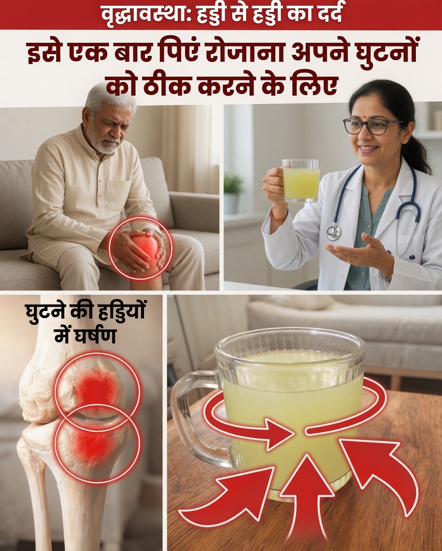 एक सरल पेय जो घुटनों के आराम और जोड़ों के स्वास्थ्य को प्राकृतिक रूप से सहारा देने में मदद कर सकता है