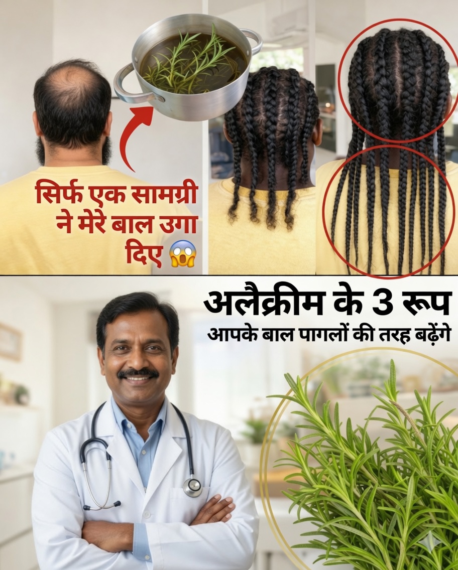 रोज़मेरी का उपयोग करके बालों को अधिक घना और तेज़ी से बढ़ाने के 3 शक्तिशाली तरीके