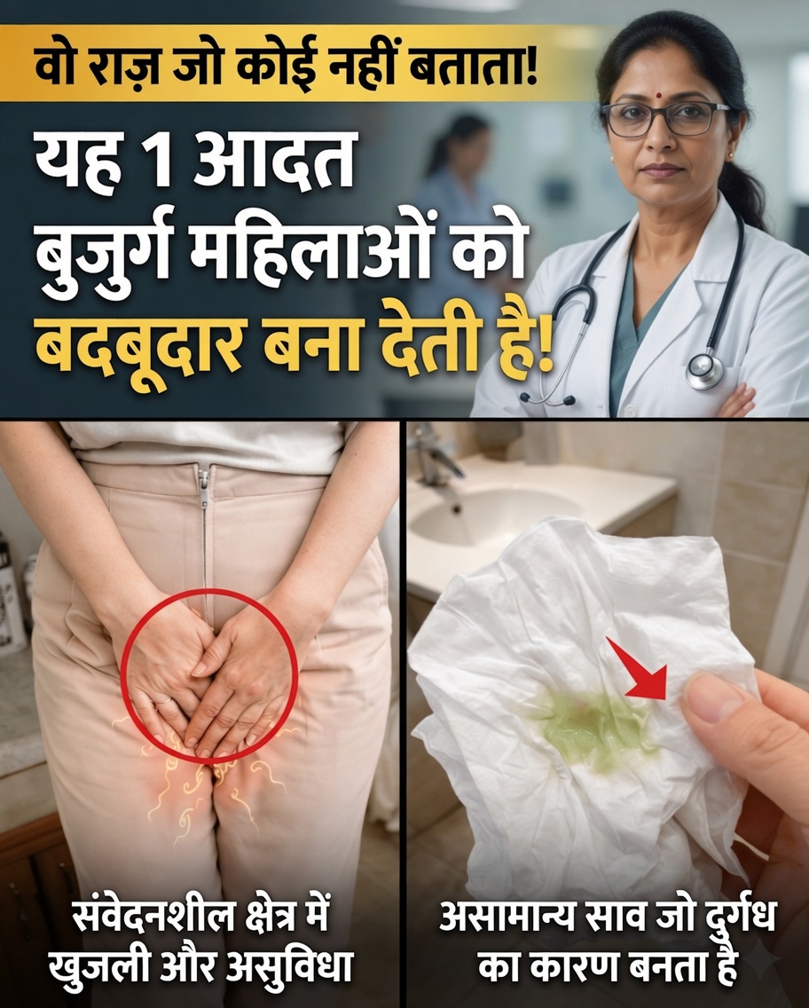 वह स्वच्छता की आदत जो कई वृद्ध महिलाएँ अब भी रखती हैं — और जो स्त्रीरोग विशेषज्ञों के अनुसार योनि की गंध को बदतर बना सकती है