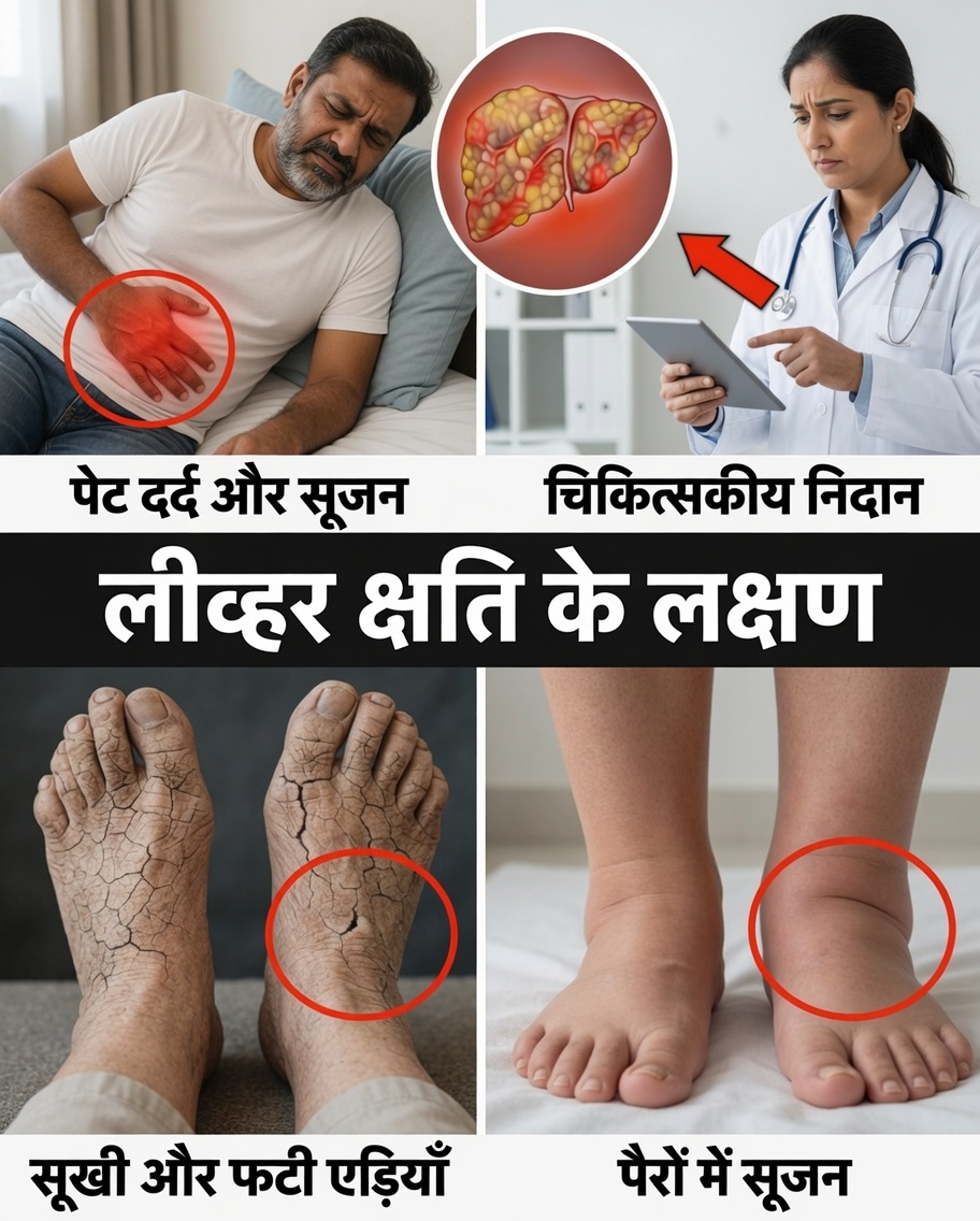 बहुत से लोग अनदेखा कर देते हैं: लिवर की समस्याओं के 12 संभावित संकेत