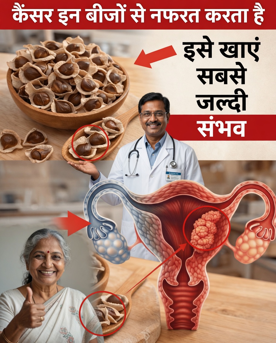 कैंसर “नफरत करता है” जब बुज़ुर्ग ये 6 छोटे बीज हर दिन खाते हैं (विज्ञान के आधार पर)