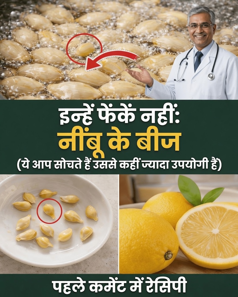नींबू के बीजों की छिपी शक्ति: पोषण संबंधी लाभ जिन्हें आप फेंक रहे हैं